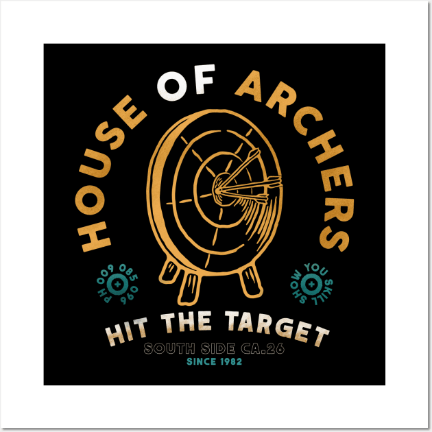 House of Archers Wall Art by Merchsides